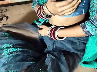 After lying to my husband, I went to my brother-in-law at night wearing a net saree. My brother-in-law fucked me after seeing my