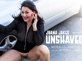 Milf Joana Jakes Loves To Play With Her Unshaved Pussy