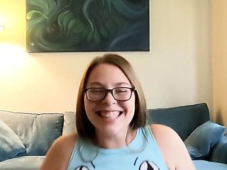 Big boobs milf masturbates with her dildo