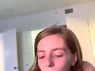 Amateur BJ Oral POV Blowjob Cumshot