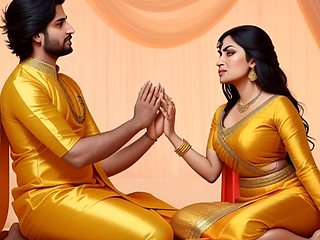 Aunty enjoys her first time with cartoon anal adventures