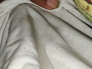 Hot masturbation in hot summer