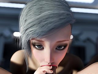 Meta Orbit Best Deepthroat Assfuck in Space Cumshot