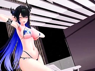 MMD Nerissa Ravencroft [Haniwa's Miniature Garden]