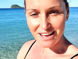 Beautiful blonde babe franziska facella solo masturbation