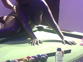 Homemade Amateur Sex by the Snooker