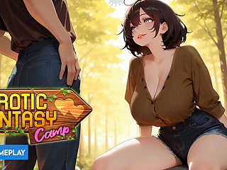 Erotic Fantasy Camp Gameplay Part 1 - A Mysterious Summer at Fantasy Camp