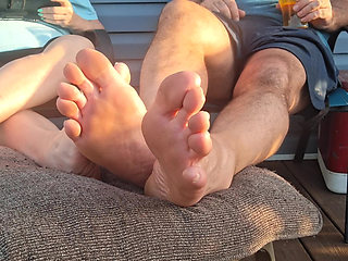 We need a soft wet mouth to worship our feet