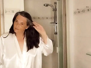 Fat German 53 Shower – Big Belly & Saggy Tits