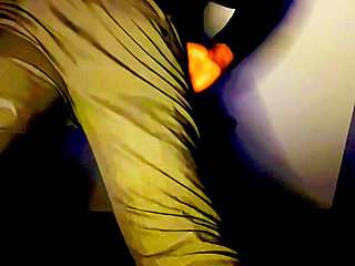 Black sissy cum slut ball drainer 3