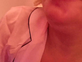 POV Blonde Big Boobs Bathroom Doggystyl - Vivianne Desilva 4K
