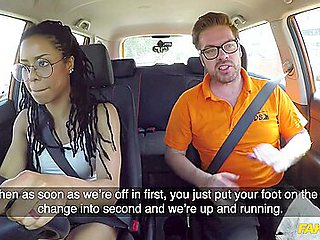 World Famous Pornstar Kira Noir Creampied After A British Driving Lesson