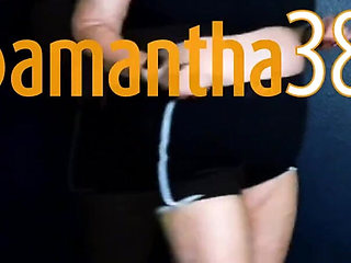 Sexy BBW Sam38g Shaking Assets in Gym Wear