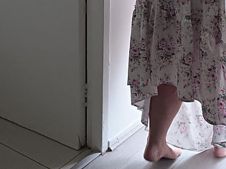 Real Big ass Milf gets undressed for BBC Lover. Interracial naughty play.