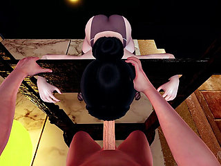 Fetish Adventure with Sexy Swimmer in 3D Animation Intense Bondage Sloppy Blowjob, and Deepthroat Mouth Fuck