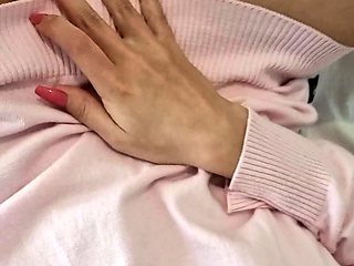 Close up solo beauty toying ass