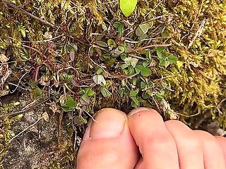 Barefoot Walk in the Forest - Foot Fetish - Bare Feet!