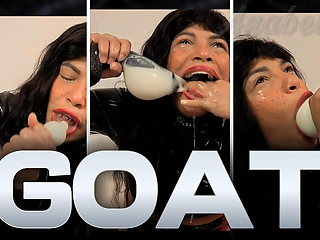 Latex Fetish Condom in My Horny Mouth, I Swallow a Toy with a Condom and Explode Semen