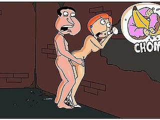 Car Toon In Guy Parody - Loiss Affair With Quagmire Is Big And Public