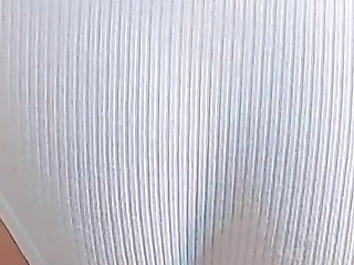 I Rubbed His Cock with My Tight Black Shorts and His Penis Started Leaking