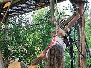 Shibari Princess Goes Outside