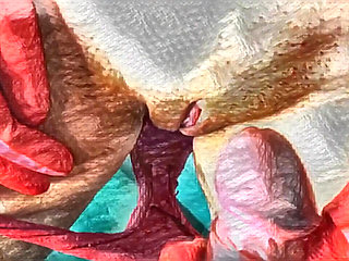 XXX Cartoon. My Housekeeper Helps Me with My Handjob. Cumming on Her Big Clit and Her Red Panties.