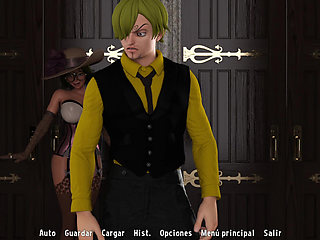 Sanji Fantasy Toon Adventure - Traveling to Another Dimension with a Hot Boss and the Beautiful Raven Appears