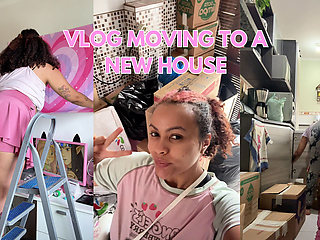 Vlog Moving to a New House Unpacking Accidental Farts