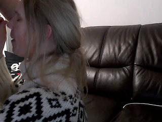 Girl Want Blowjob and Handjob with Cum on Face