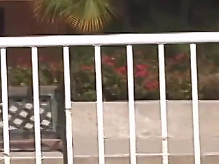 Wild Public Exhibition with Petite Spinner Freak