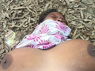 Desi Bhabhi Outdoor Anal Fuck with Huge Boobs and Big Ass