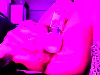 Stacked brunette goes solo toys and masturbation