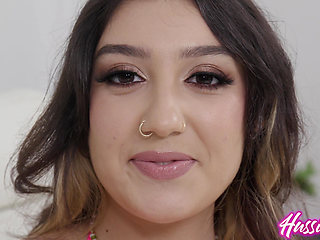 The Pint-sized Arab-cuban Girl Featuring Violet Gems with Brickzilla