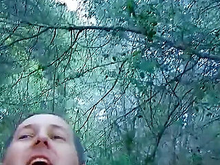 Kinky skinny teen zoe fucked by step dad in the forest