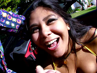 She really enjoys the cock inside