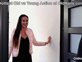 Samantha Sparkle Fucks Hans The Horny Grandpa Hardcore