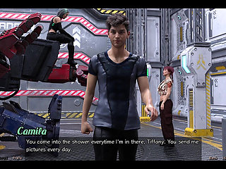 Stranded in Space - Checking Out the Cute Robot Girl