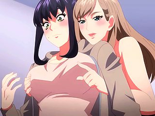 Uncensored hentai, wet and messy, animation