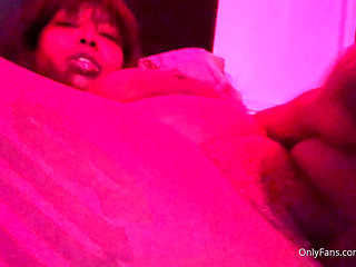 Horny Ebony Big Busty Goes Wild on Her Dildo, Pure Solo Slut Perfection
