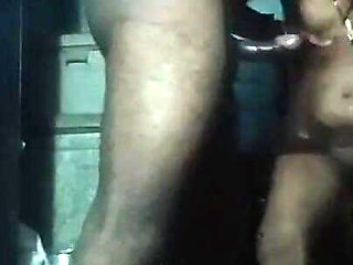 I put it all the way into Bhabhi's mouth.