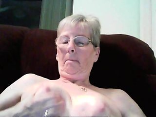 Granny's Webcam: Titillating Tit Play