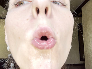 Extreme Phlegm Build-up & Release up-close Nasal & Throat Action