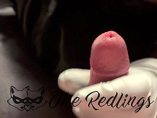 First Time Cock Sounding Experience with Small Cock