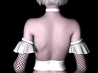 Cosplay 2b Anal Big White Cock