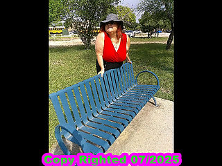 Sexy Nurse Vicki Walks in Park Flashing and Teasing You