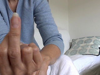 Elegant Summer Hands and Long Fingernails, Presented by Lady Victoria Valente