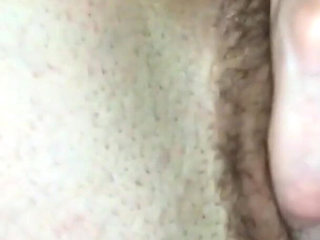 Up Close Hairy, Squirting Cunt Fingering Masturbation