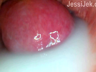 A Big Creampie Inside Me. the Cum Spilling Out of My Pussy-the Moment of Fertilization. Jessijek