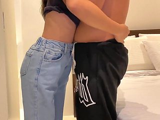 Pinay Martha rides a fat cock in reverse cowgirl