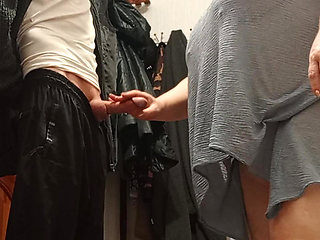 the neighbor paid the courier with sex